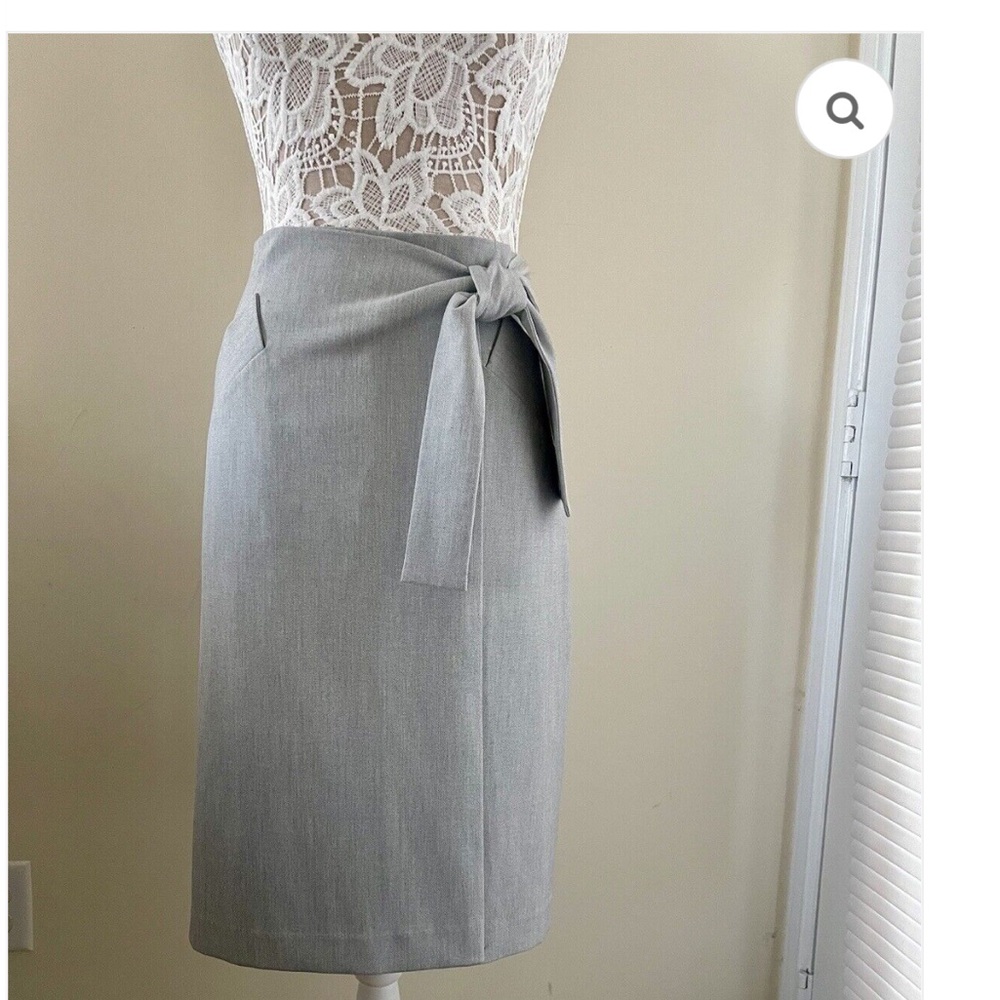 Elegant Gray BR Women's Skirt